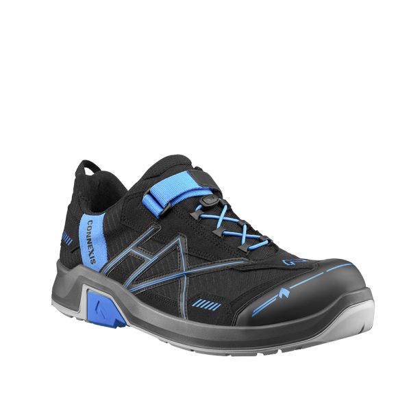 HAIX 630002 CONNEXIS Safety T S1 low black-blue Sicherheitsschuhe Klasse S1