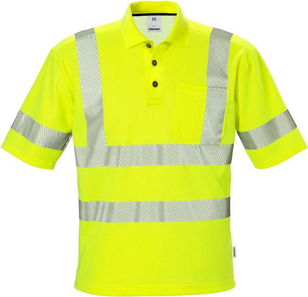 Fristads Kansas 100972 High Vis Poloshirt 7406 PHV