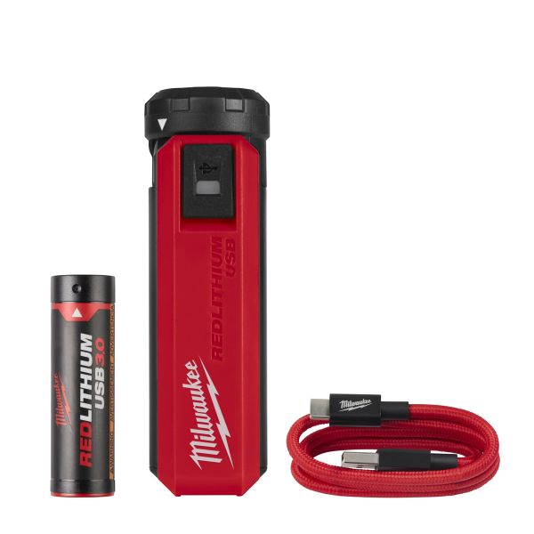 REDLITHIUM™ USB-Akku und Ladegerät L4PPS-301 / Milwaukee # 4932493335 / EAN: 4058546482060