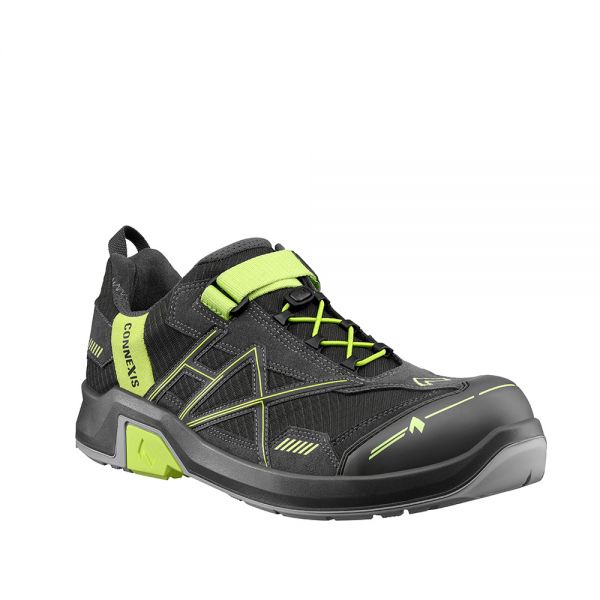 HAIX 630001 CONNEXIS Safety T S1 low grey-citrus Sicherheitsschuhe Klasse S1