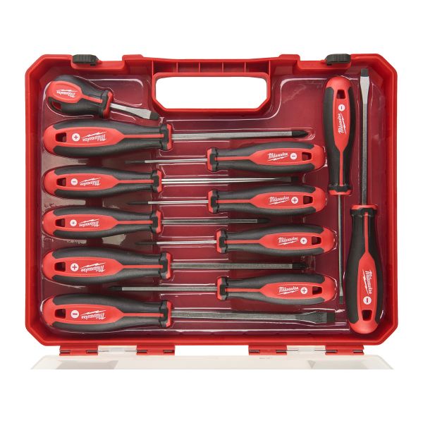 Schraubendreher Tri-Lobe 12-teiliges Set PH/PZ/SL / Milwaukee # 4932472003 / EAN: 4058546323998