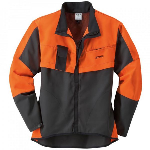 STIHL Economy Plus Jacke anthrazit/orange, Grösse M