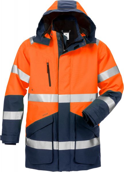 Fristads Kansas High Vis Winter Parka 4989 GXB