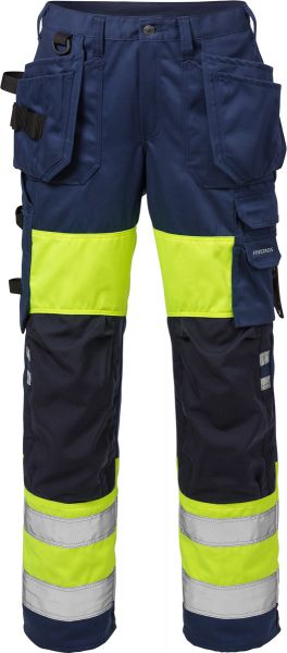 Fristads Kansas 111190 High Vis Handwerkerinnen-Hose Damen 2129 PLU