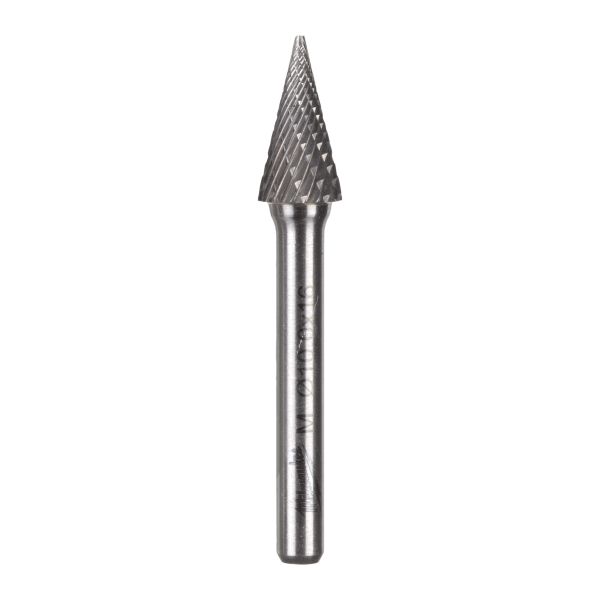 HM-Fräser 6 mm Schaft u. 12,7 mm Durchmesser Typ M Spitzkegel-Kopf / Milwaukee # 4932493990 / EAN: 4